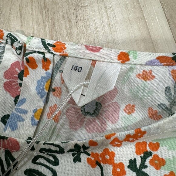 Arket‎ Girl's Light Pink Dress With Dark Pink stripes and Pockets (9-10yrs) - Picture 4 of 9